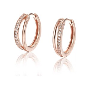 ピアス レディースフープピアス リングピアス 18Kコ